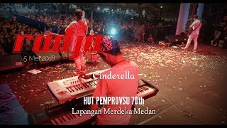 radja - Cinderella - LIVE PERFORM - HUT PEMPROVSU 70th Lapangan Merdeka Medan