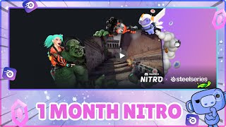 *1 month nitro* | DISCORD X STEELSERIES