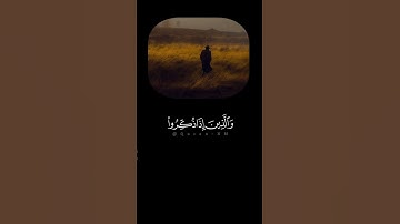 محمد اللحيدان |  والذين لا يشهدون الزور وإذا مروا باللغو مروا كراما #سورة_الفرقان #قرآن #راحة_نفسية