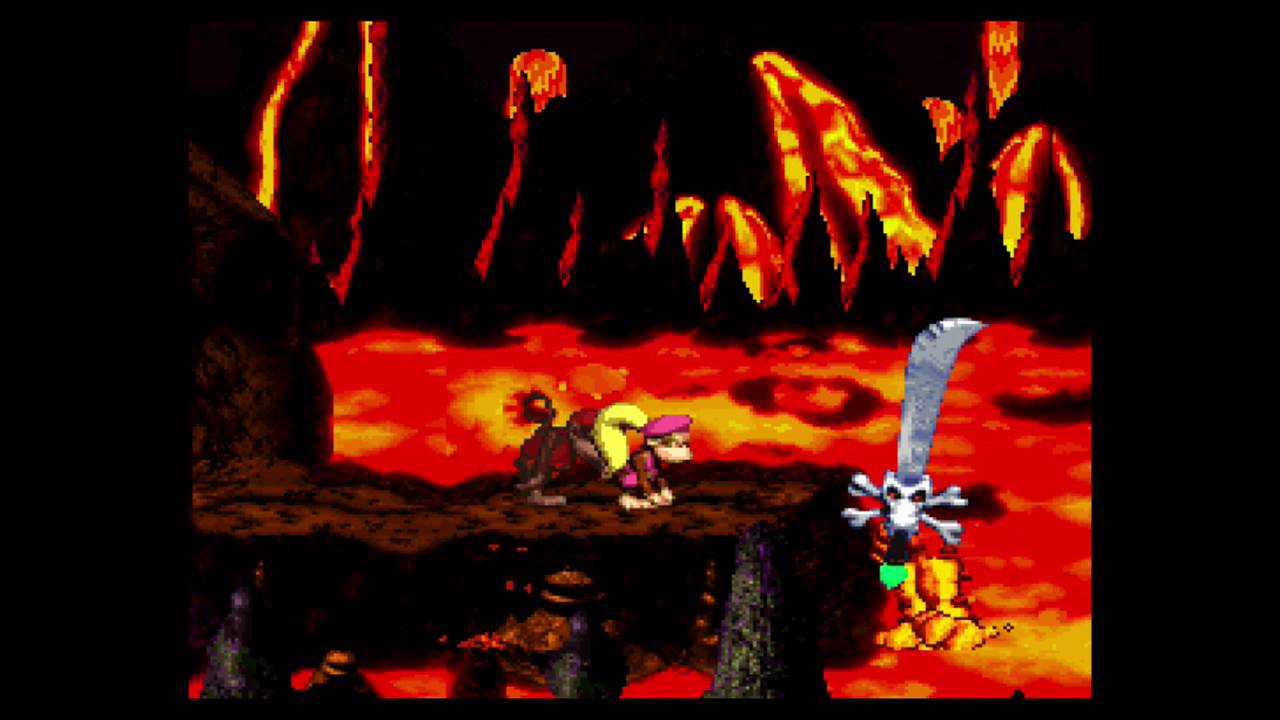 Donkey Kong Country 2: Diddy Kong's Quest Boss 2 - Kleever