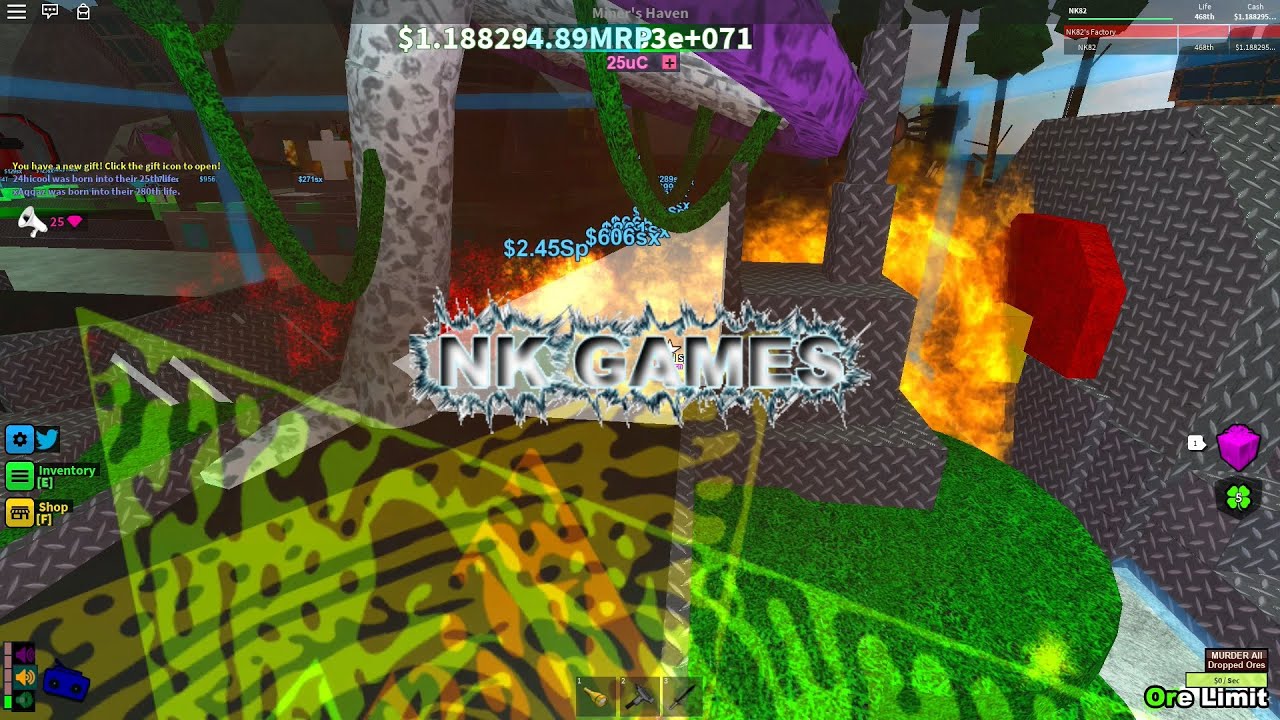 Roblox Miner's Haven Duodecillion Overlord Device Rebirth Setup DD With