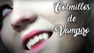 Cómo aplicar colmillos de vampiro