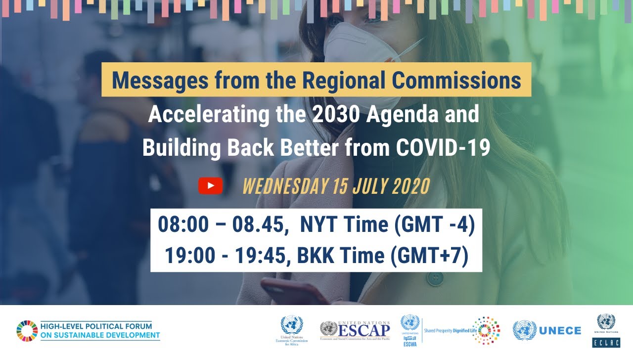 Accelerating The 30 Agenda And Building Back Better From Covid 19 Youtube Accelerating The 30 Agenda And Building Back Better From Covid 19 Youtube