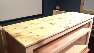 Monarch Specialties Console table IV 60 Inch Long Decorative Console Table TV Console Project Part 1