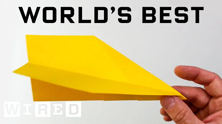 How to Make a WORLD RECORD Paper Airplane That Fli...