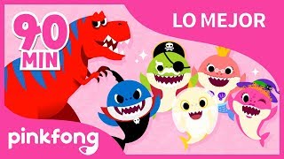 Tiranosaurio Rex y 68 canciones más | Lo Mejor | +Recopilación | Pinkfong Canciones Infantiles