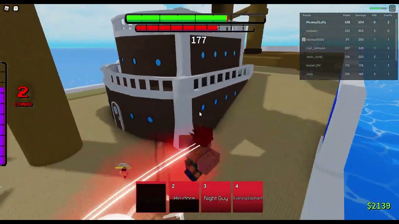 Might guy 2k points ABA