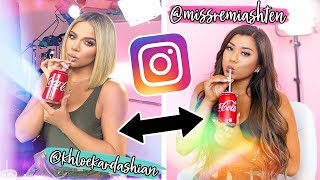 I RECREATED THE KARDASHIAN/JENNER'S INSTAGRAMS