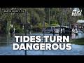 King tides flood roads, force beach closures across Palm Beach County and Treasure Coast