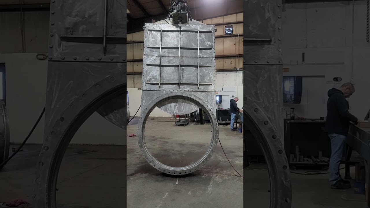 Ø60" Gate Valve for Cement Industry RTO System