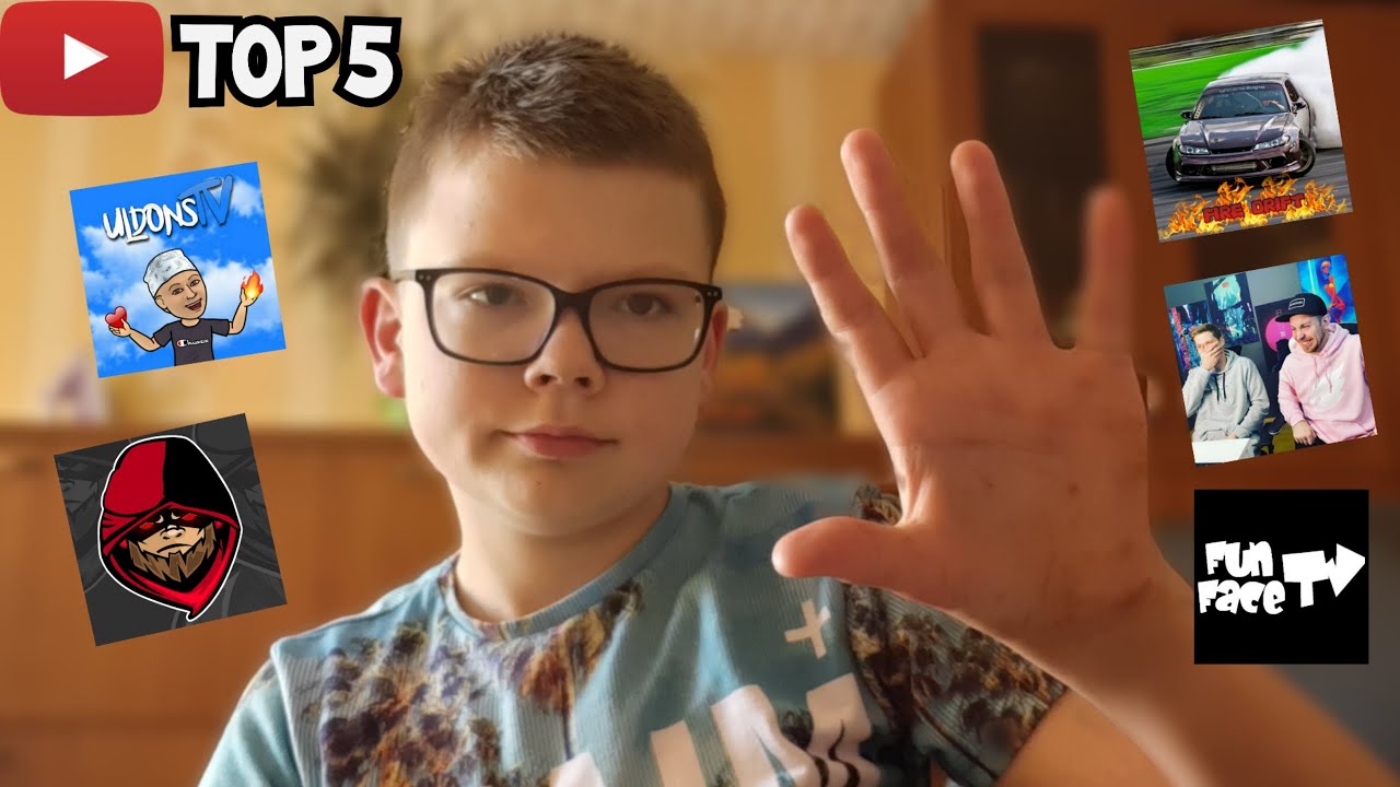 TOP 5 MĪĻĀKIE LATVIJAS YOUTUBERI