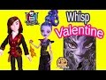 Monster High Valentine & Whisp Villain 2 Doll Pack SDCC 2015 Exclusive Dolls Toy Review Cookieswirlc