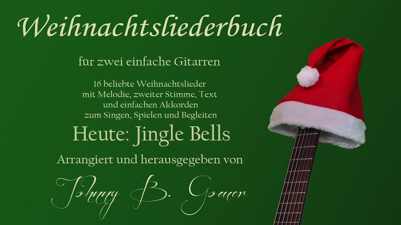 Jingle Bells mit Noten und TAB für zwei einfache Gitarren YouTube