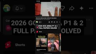 2026 GCE ADMA P1 & 2 FULL PAPERS