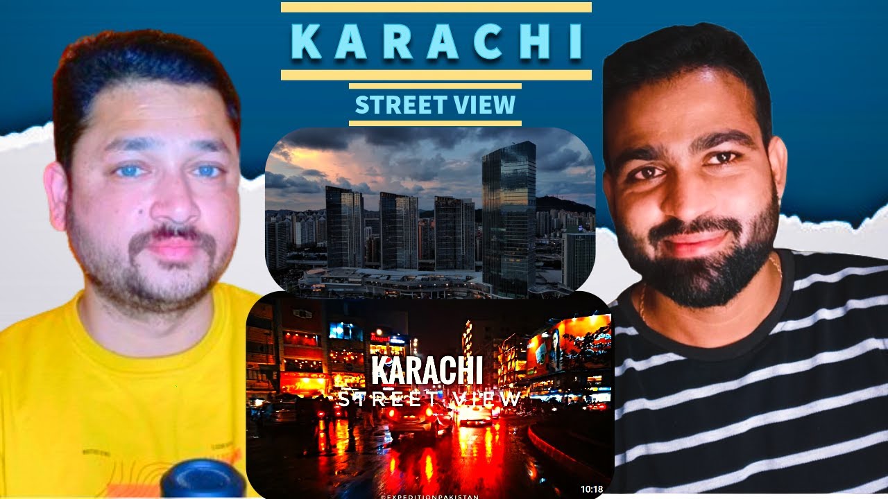 Indian Reaction on KARACHI City Pakistan Street View - Expedition Pakistan || Honest reaction ||