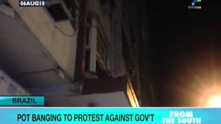 Brazil: Opposition Pots and Pans Protest Targets President