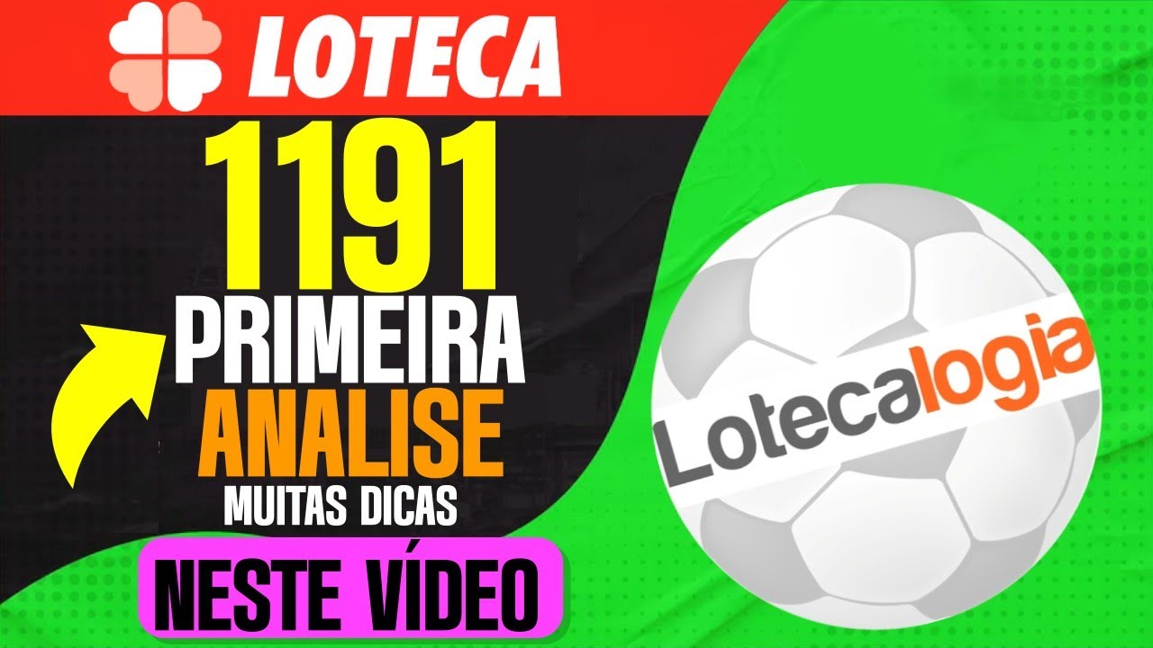 PALPITES LOTECA 1191 VÍDEO 1 C/ PALPITES DICAS HISTÓRICOS PALPITES E ...