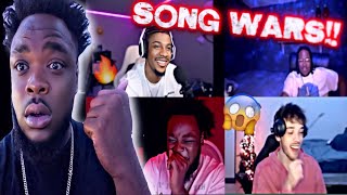 HOSTED THE LITTEST SONG WARS EVER😱🔥Nktekk, MachoDaMenace, Kenxn, Sauxii Bam, Lilcoreey & MORE❗️