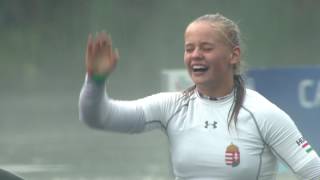 Canoe Sprint K1 women 500m U15 U16 final A