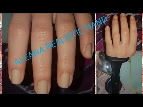 REALISTIC PRACTICE HAND ALEANA MAGNETIC HALF HAND