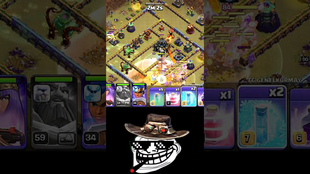 Coc Clan war Live attack 😱💀 II Clash of clans II 