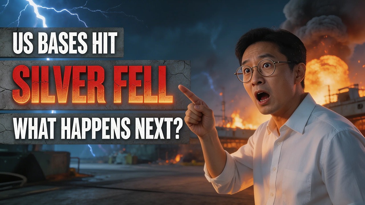 Iran Hits US Bases — Why Silver Fell and What Happens Next