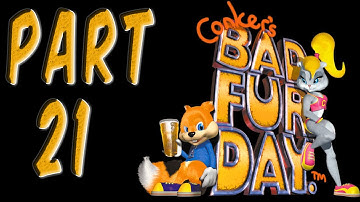 Conkers Bad Fur Day - Part 21 - Dinosaur Colosseum - Devilish Plays