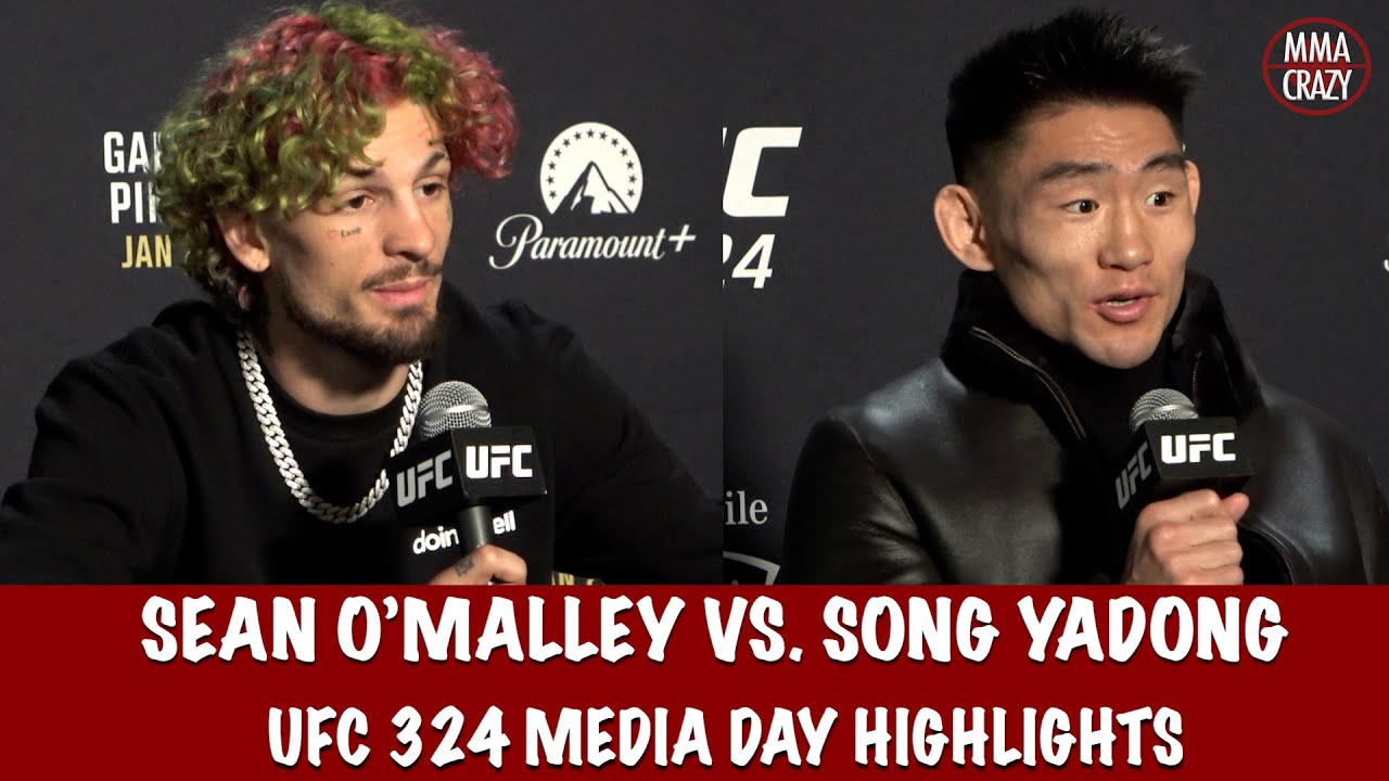 UFC 324: Sean O'Malley & Song Yadong Media Day Highlights