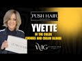The beautiful YVETTE by PUSH HAIR in the color Cookies and Cream Blonde. @WigStudio1 #wigstudio1