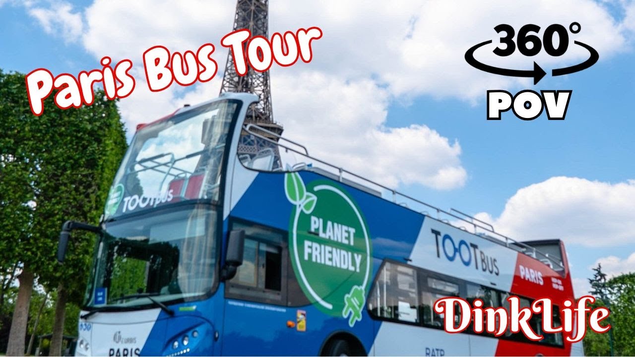 Tootbus Paris - Louvre Museum to Cathédrale Notre-Dame de Paris (4) - (360 POV)