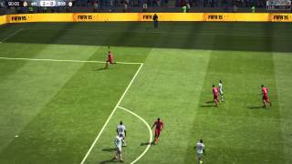 Aguero stunning goal on fifa ultimate team