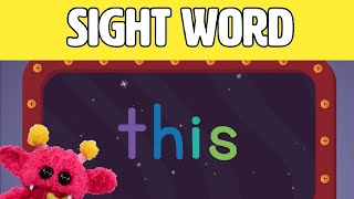 This - Lets Learn The Sight Word This With Hubble The Alien Nimalz Kidz Songs And Fun