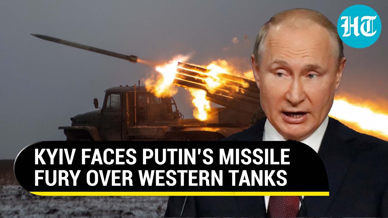 Russia fires 30 missiles at Kyiv after Iranian drones as Putin fumes