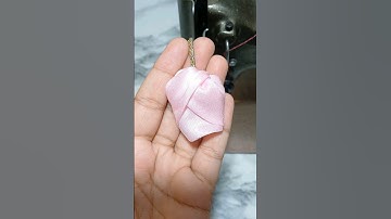 How to make fabric latkan || Easy latkan making tutorial || Make latkan in just 2 min.#shorts #tips