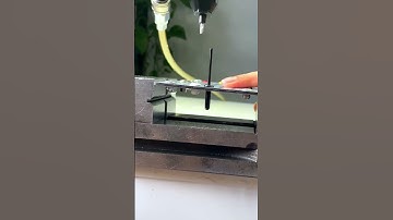 Comparison of riveting effect between white and black rivets