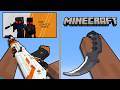 Minecraft TaCZ | CS2 Gunpack and Knife pack | MCS2 gunpack v1.0.4｜CS2 Knifes Packet v1.0.1 Showcase