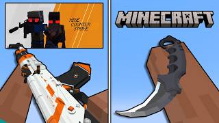 Minecraft TaCZ | CS2 Gunpack and Knife pack | MCS2 gunpack v1.0.4｜CS2 Knifes Packet v1.0.1 Showcase screenshot 3