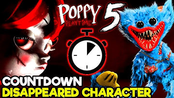 Poppy Playtime Chapter 5 - COUNTDOWN and MISSING ARG CHARACTER 😃 SOMETHING BIG is AROUND the CORNER