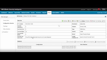 Qradar Risk - compare Firewall Configs