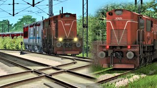 WDM 3D Duty - Shunting of Rajdhani Coach From Lalru Station | train Simulator