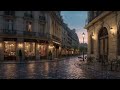 🌦️ A Rainy Parisian Backstreet | Soft Light, Cafés &amp; Quiet Moments