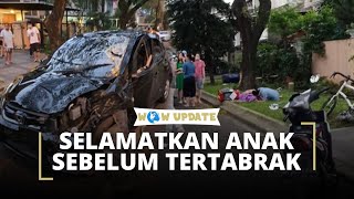 Kecelakaan Maut di Lippo Karawaci, Korban Sempat Selamatkan Sang Anak sebelum Tertabrak