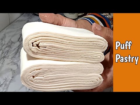 PUFF PASTRY | Prepare Sweet and Savory Pastry with this easy homemade PUFF PASTRY recipe