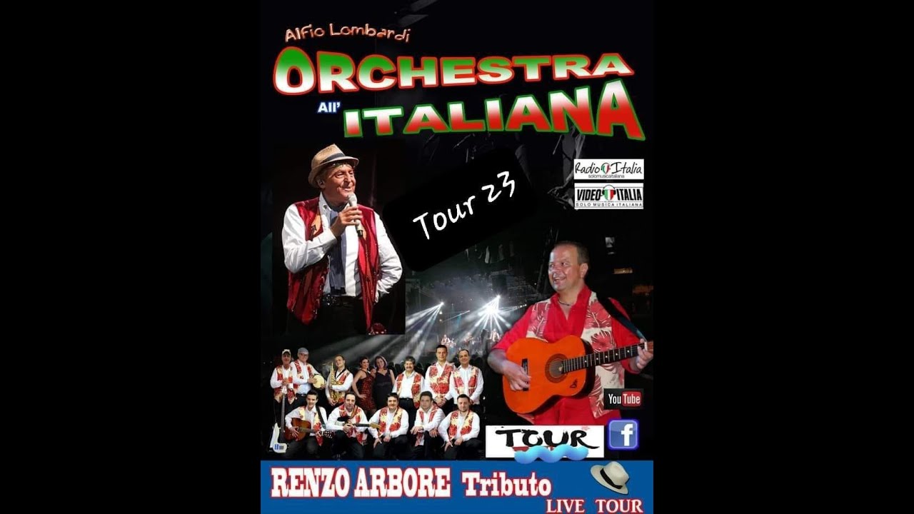 renzo arbore orchestra italiana tour 2023