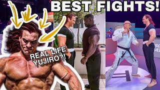 YUJIRO HANMA LIVE ACTION FIGHTS COMPILATION!