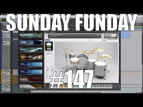 Sunday Funday #147: RECORDING DRUM TRACKS with GGD MODERN & MASSIVE DRUMS IN KONTAKT