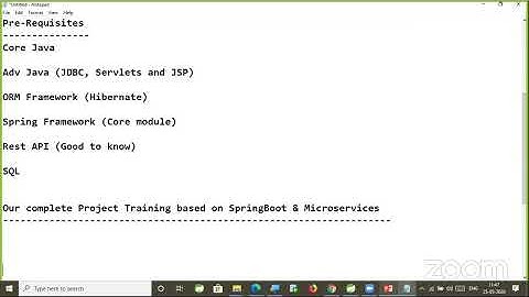 Java Real-time Project Online Training | Class - 01 | Ashok IT
