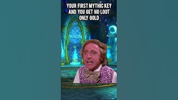 Your first mythic dungeon and your loot is only gold #wow #worldofwarcraft #warcraft