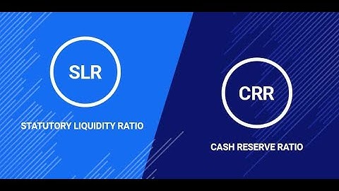 CRR and SLR Explained: The Role of Reserve Ratios in Monetary Policy.