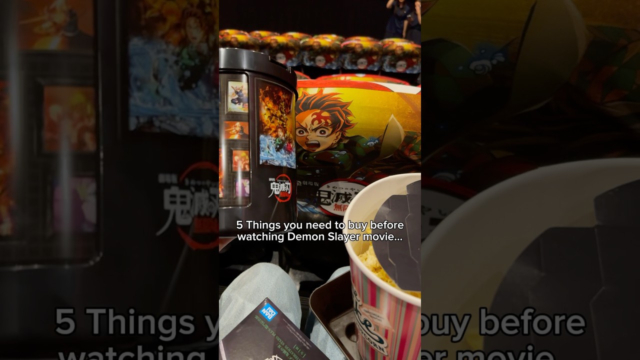 Must buy before watching Demon Slayer movie global release🫶🏻❤️